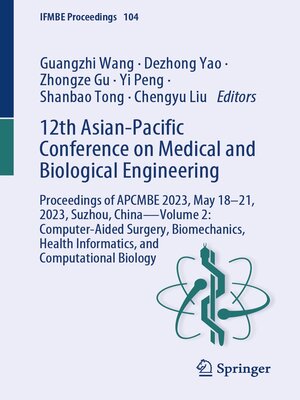 cover image of 12th Asian-Pacific Conference on Medical and Biological Engineering